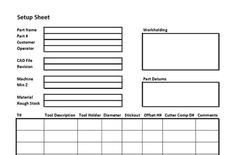 cnc machine setup for beginners|cnc tool set up sheet.